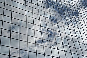 Clouds reflected background