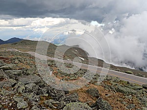 Clouds Roll Across Mount Washington