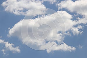 Clouds rotors and orographic altocumulus. Harmony air clouds natural inspiration day
