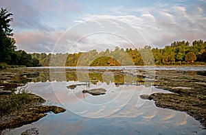 Early Morning Reflections On The Maitland River