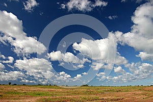 Clouds on sky