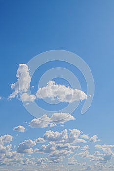 Clouds, sky. The airspace. A cloudy landscape. Environment photo