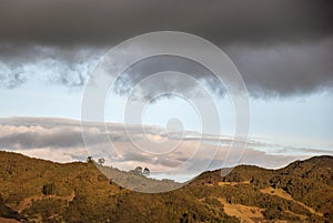 Clouds in the sky photo