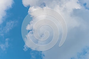 Clouds in the sky that look like faces Pareidolia