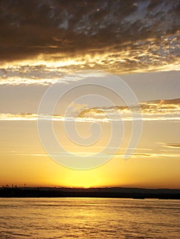 clouds in the skysunset