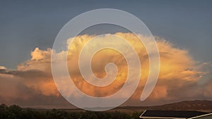 Clouds storms rainy days