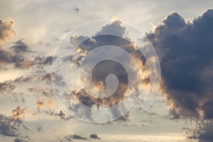 Clouds Stratocumulus castellanus - jagged formation