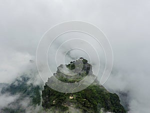 Clouds & Temple