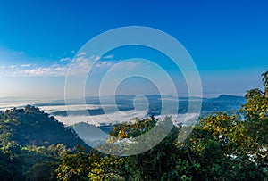 Clouds from top of the Hill at Sajek