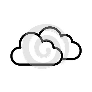 Clouds, weather, weather forecaster, rain, fully editable vector icon