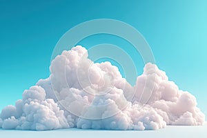 Cloudscape: A Futuristic Technology Background Illustrating the Power and Connectivity of Cloud Computing