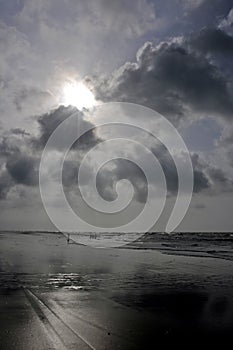 Cloudscape at mandermoni west bengal