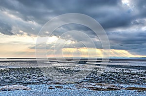 Cloudscape over Morecambe bay