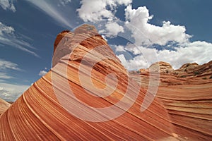 Cloudscape over the Wave