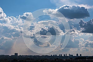Cloudscape sky cloud background nature freedom air scenic