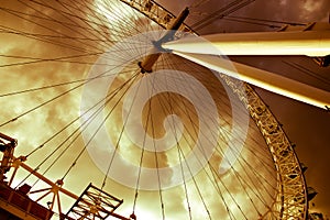 The London Eye, London, England.