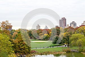 Cloudy autumn morning from the Belvedere castle