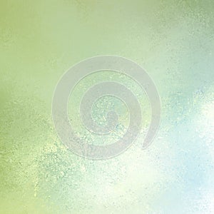 Cloudy blue green and white background, clean fresh colors and sponge grunge texture