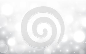 Cloudy bokeh soft light abstract background, Vector eps 10 illustration bokeh particles