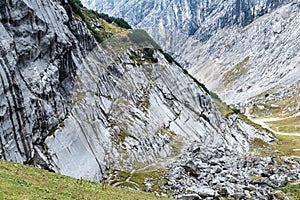 A cloudy day in the alps