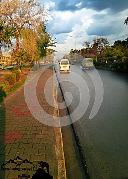 Cloudy day with frnds