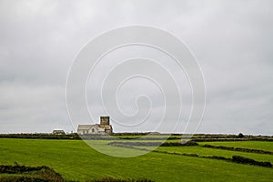 Cloudy day in Penzance, Cornwall