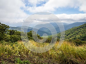 A cloudy day in the Shenandoah Valley, Virginia photo