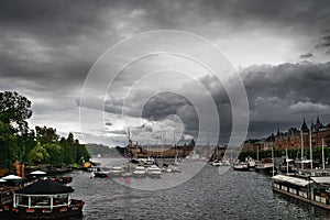 Cloudy Day in Stockholm