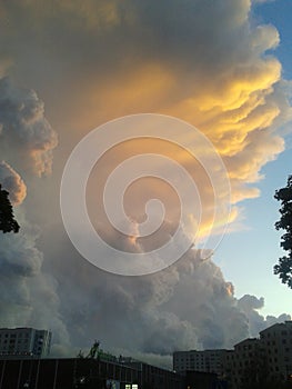 Cloudy day in Sweden