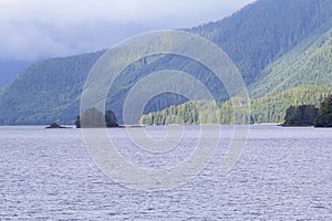 Cloudy Forest Peril Strait   845452 photo