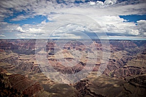 Cloudy Grand Canyon