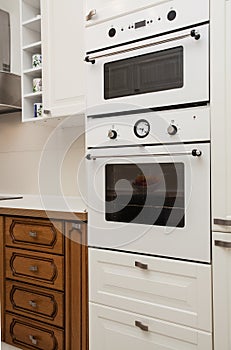 Cloudy home - oven and microwave photo