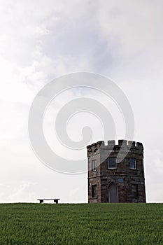 Cloudy La Perouse fort photo