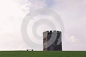 Cloudy La Perouse fort photo