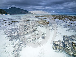 Cloudy morning on Koh Lipe island. Thailand photo