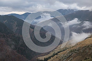 Cloudy mountains