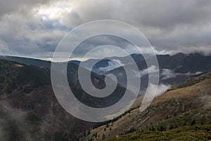 Cloudy mountains