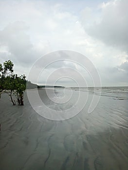 The Cloudy Sea beach