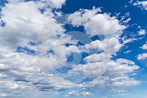 Cloudy sky background