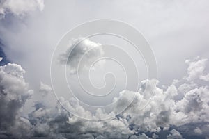 Cloudy sky background