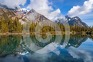 Mount Lorette Ponds Summer Reflections photo