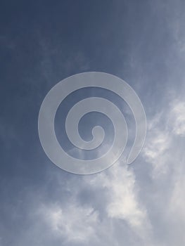 Cloudy sky in pakistan