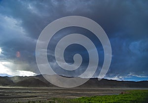 Cloudy Tibet