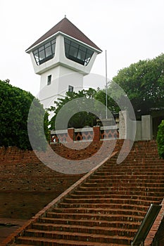 Cloudy view of the Anping Old Fort