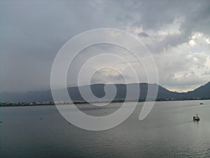 Cloudy view sight of anaa sagar