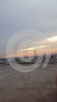 Cloudy wather in Rwalpindi