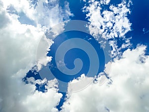 clound blue sky background