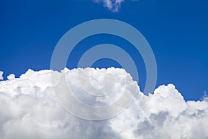 Clound with blue sky