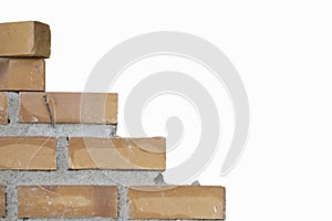 Clousup of Brick on Construction Site