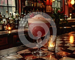 Clover Club in a Brooklyn speakeasy photo